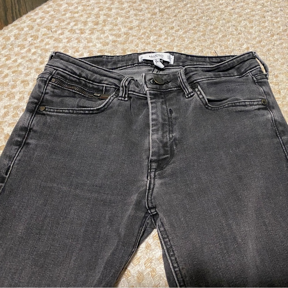 MANGO mid rise skinny pants